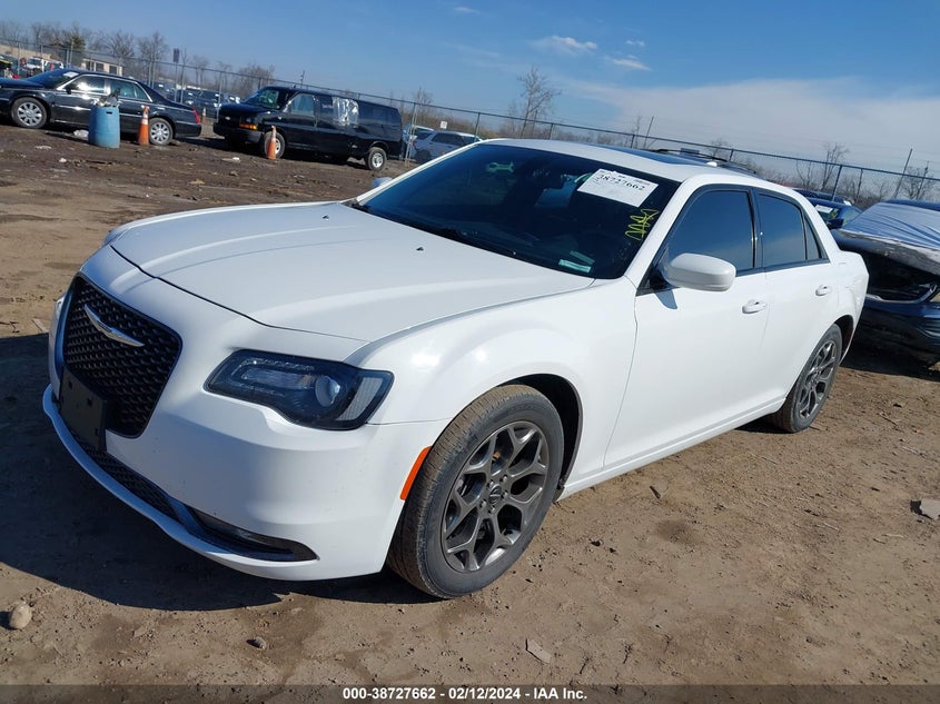 VIN 2C3CCAGG0HH647863 2017 CHRYSLER 300 S