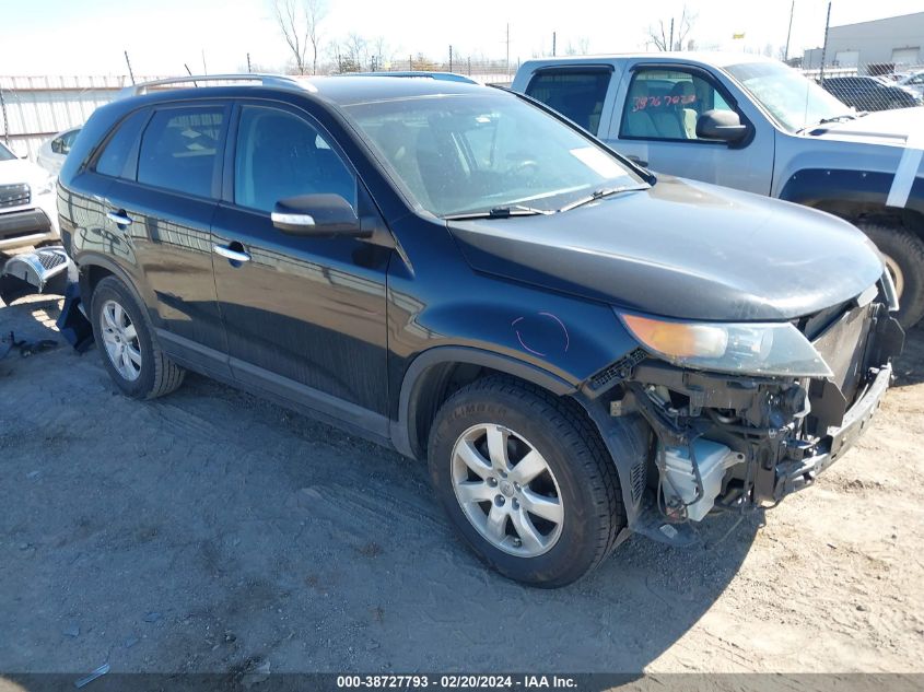 2013 KIA SORENTO LX - 5XYKT3A60DG314459