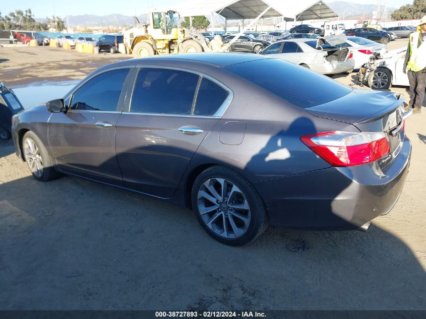 2013 Honda Accord Sport VIN: 1HGCR2F59DA172787 Lot: 38727893