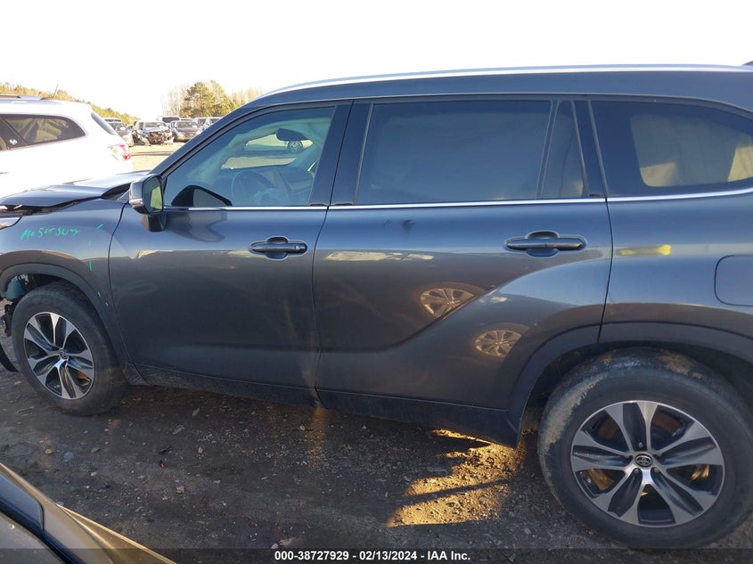 2021 TOYOTA HIGHLANDER VIN: 5TDGZRAH9MS535912
