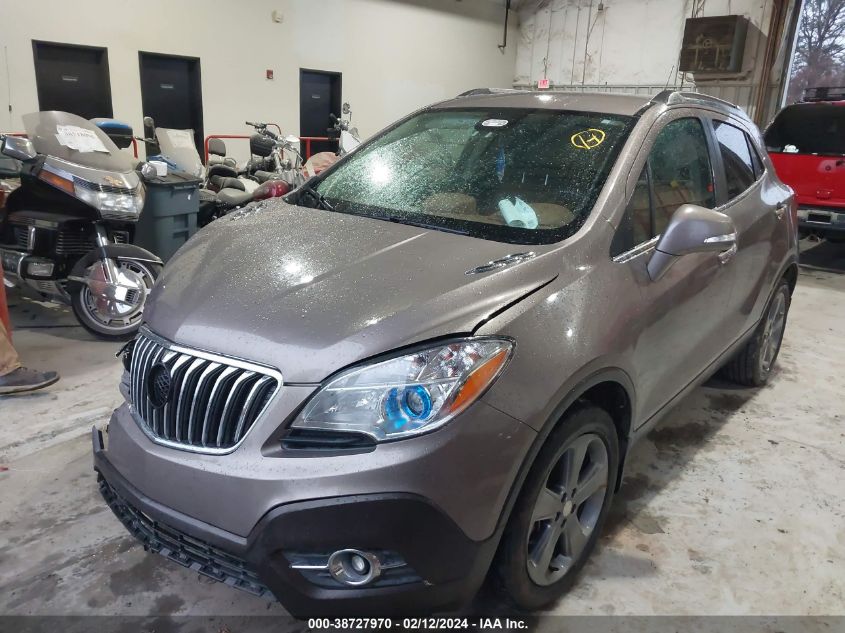 2014 Buick Encore Leather VIN: KL4CJCSB2EB616363 Lot: 38727970