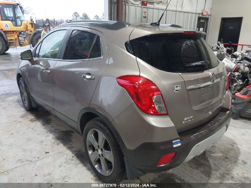 2014 Buick Encore Leather VIN: KL4CJCSB2EB616363 Lot: 38727970