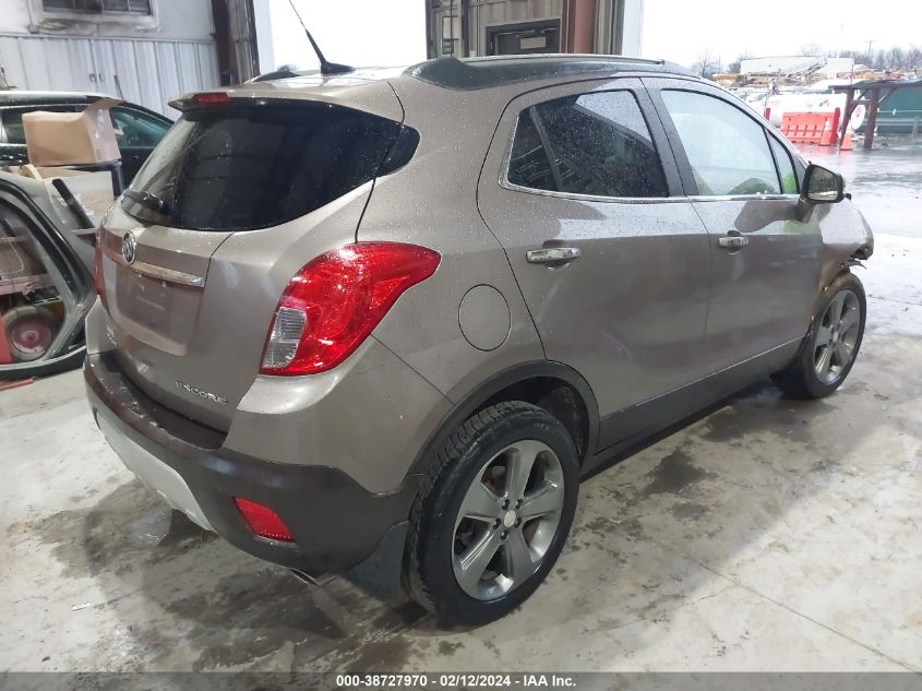 2014 Buick Encore Leather VIN: KL4CJCSB2EB616363 Lot: 38727970