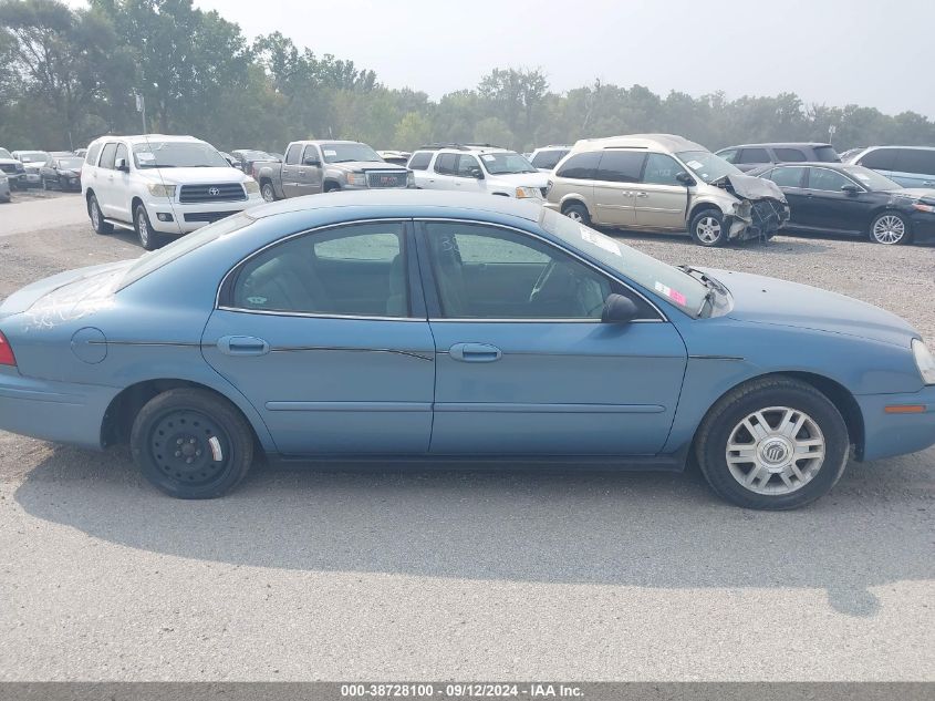 2005 Mercury Sable Gs VIN: 1MEFM502X5A635224 Lot: 38728100