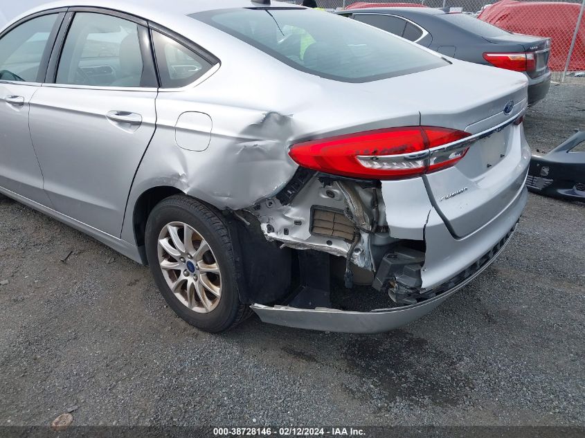 2018 Ford Fusion S VIN: 3FA6P0G79JR201363 Lot: 38728146