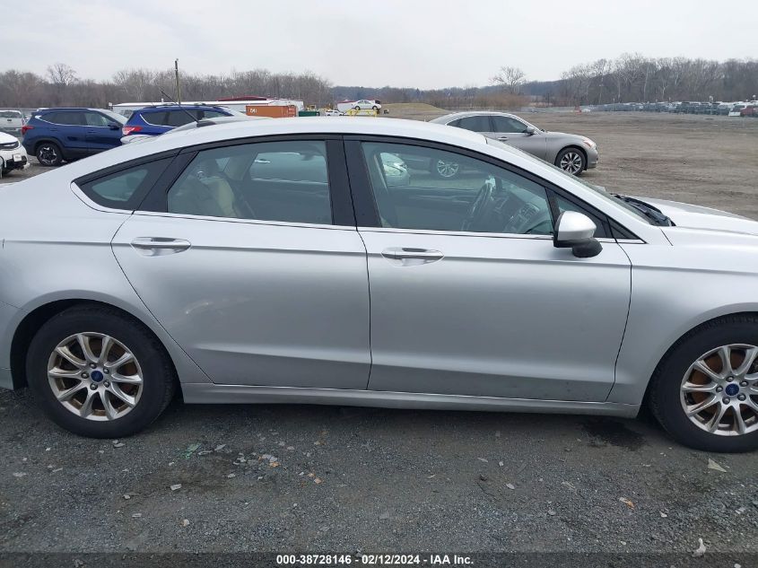 2018 Ford Fusion S VIN: 3FA6P0G79JR201363 Lot: 38728146