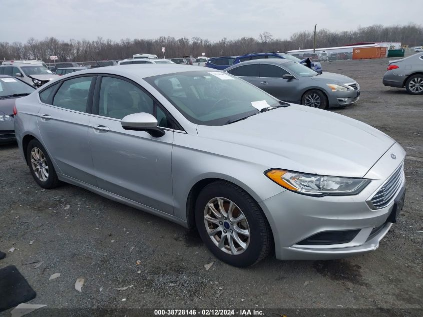 2018 Ford Fusion S VIN: 3FA6P0G79JR201363 Lot: 38728146