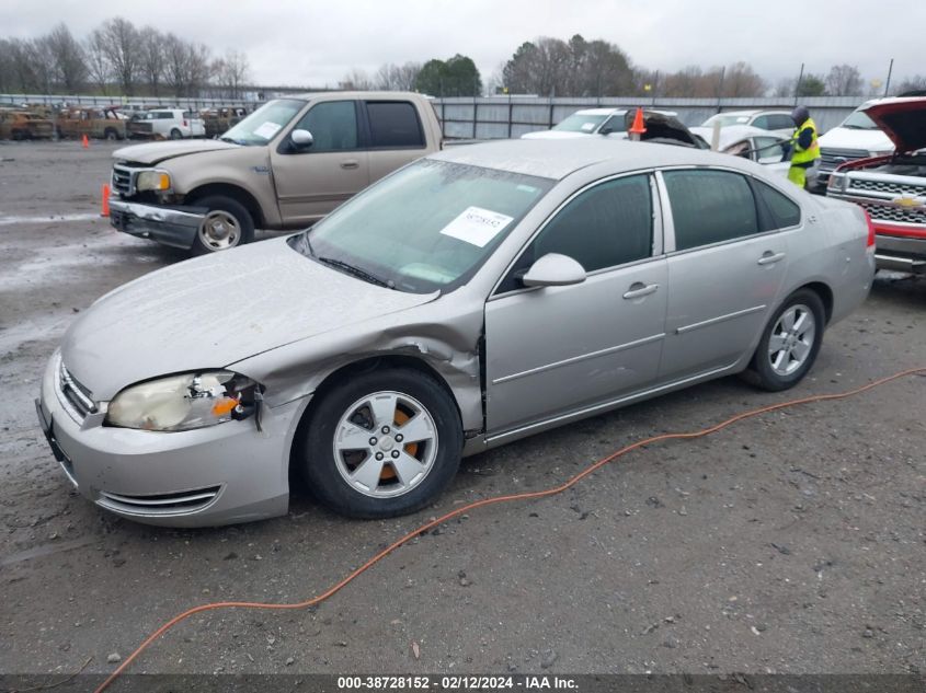 2007 Chevrolet Impala Lt VIN: 2G1WT58N879296358 Lot: 38728152