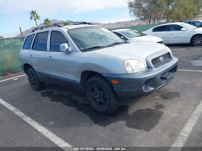 2004 Hyundai Santa Fe VIN: KM8SB12B64U583286 Lot: 38728252