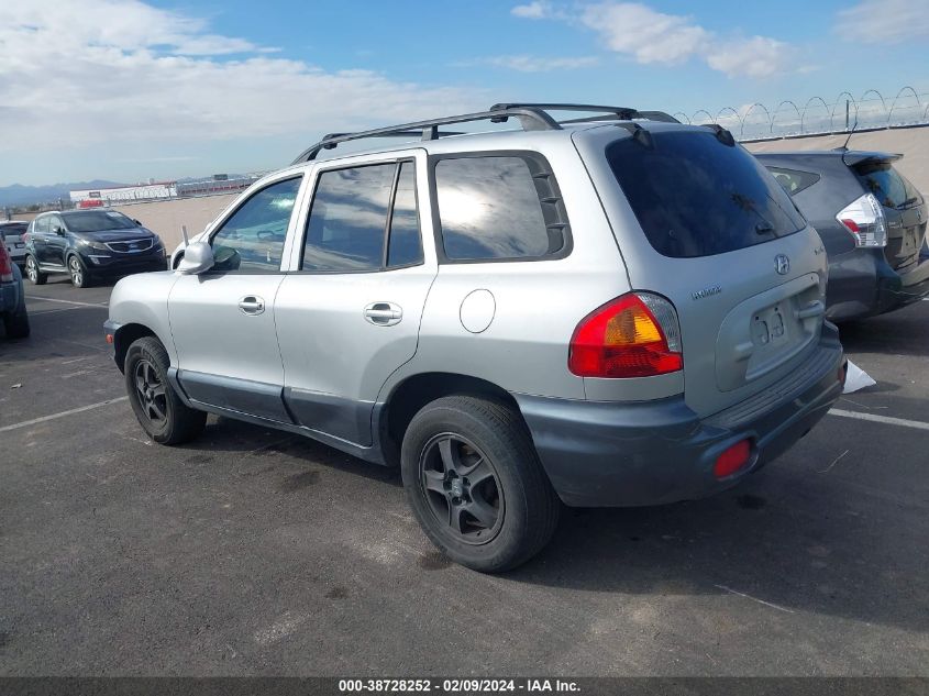 2004 Hyundai Santa Fe VIN: KM8SB12B64U583286 Lot: 38728252