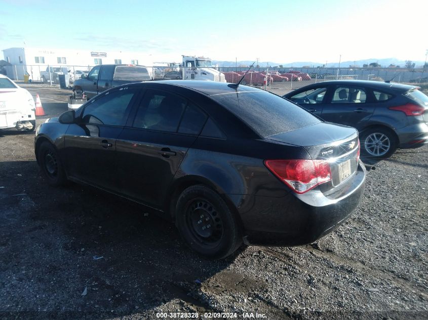 2014 Chevrolet Cruze Ls Manual VIN: 1G1PB5SH0E7357596 Lot: 38728328