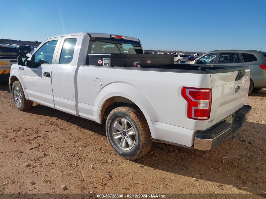 VIN 1FTEX1CB2KKD24370 2019 FORD F-150 XL