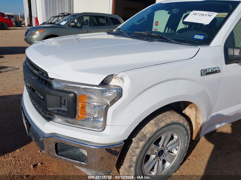 VIN 1FTEX1CB2KKD24370 2019 FORD F-150 XL