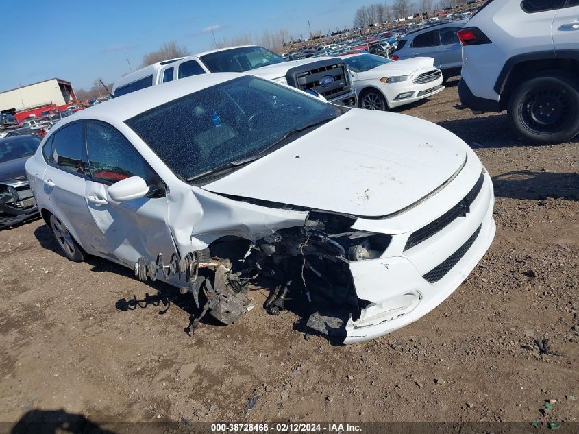 2015 Dodge Dart Sxt VIN: 1C3CDFBBXFD431616 Lot: 38728468