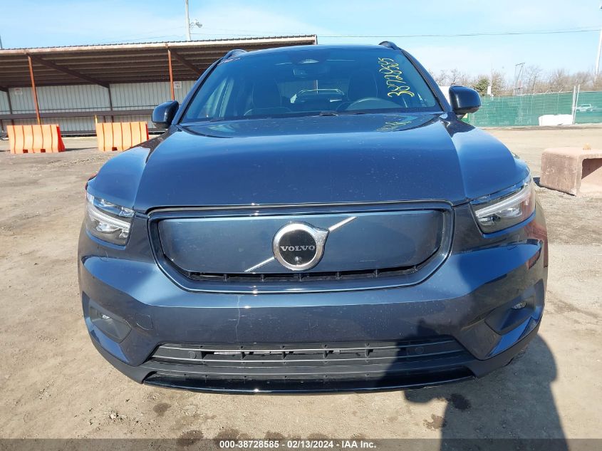 2022 VOLVO XC40 RECHARGE PURE ELECTRIC P8 TWIN ULTIMATE YV4ED3UB3N2711692