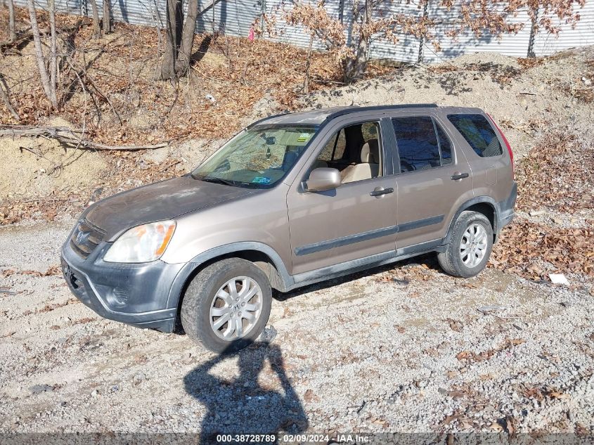 2006 Honda Cr-V Ex VIN: JHLRD78826C000008 Lot: 38728789