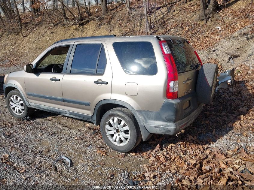 2006 Honda Cr-V Ex VIN: JHLRD78826C000008 Lot: 38728789