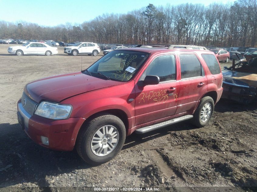 2007 Mercury Mariner Luxury VIN: 4M2YU91157KJ09372 Lot: 38729017