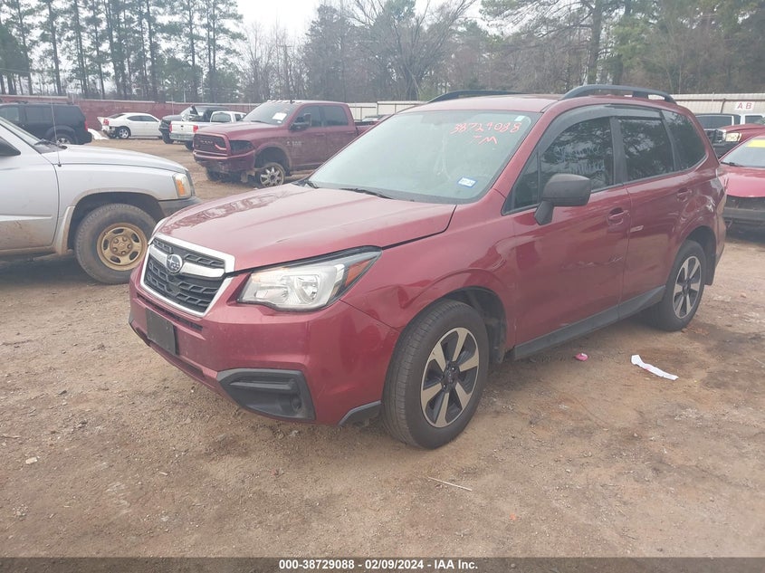 VIN JF2SJABC0JH473503 2018 SUBARU FORESTER 2.5I