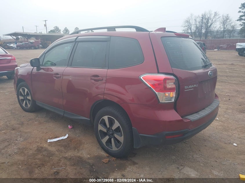 VIN JF2SJABC0JH473503 2018 SUBARU FORESTER 2.5I