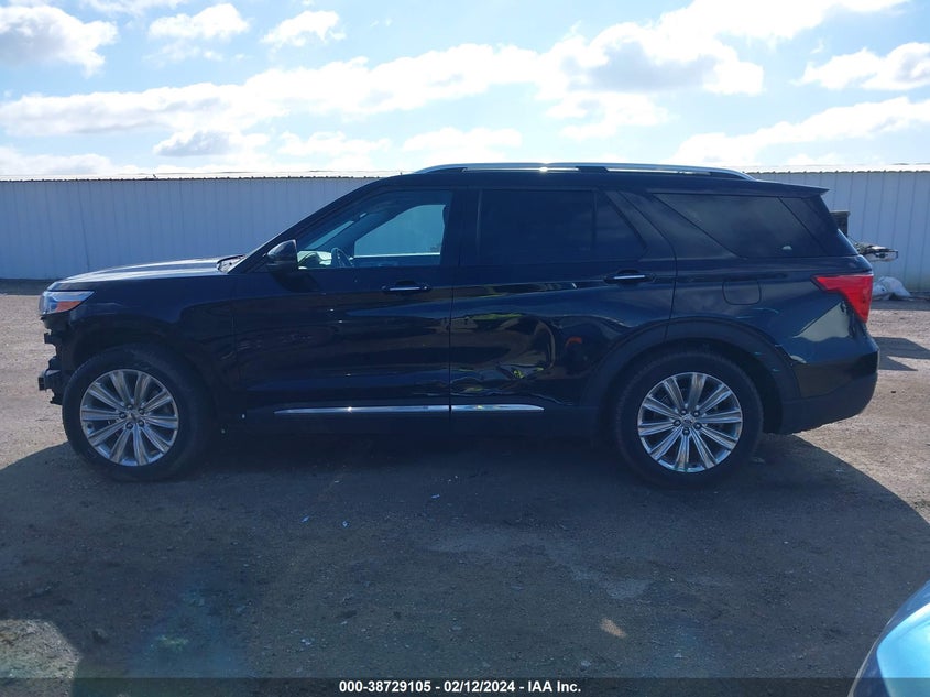 VIN 1FMSK7FH7MGC17689 2021 FORD EXPLORER LIMITED