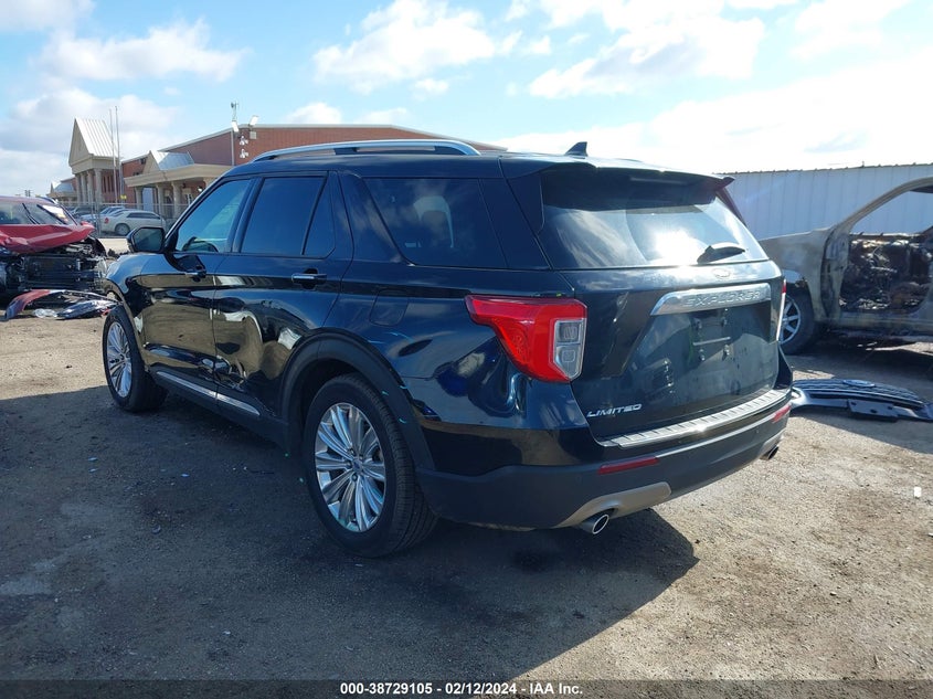 VIN 1FMSK7FH7MGC17689 2021 FORD EXPLORER LIMITED