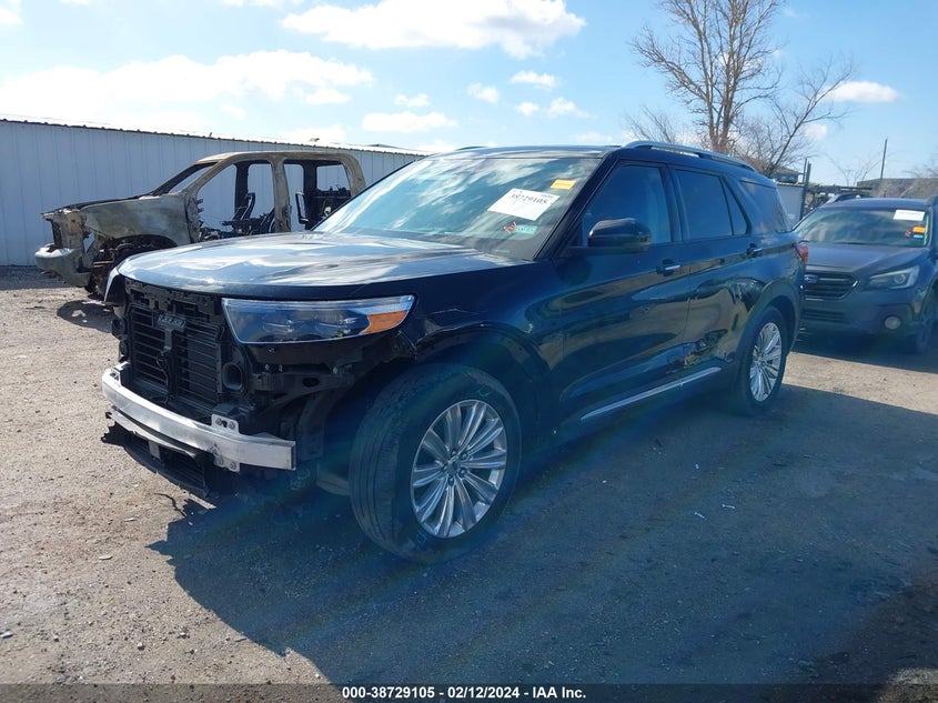 VIN 1FMSK7FH7MGC17689 2021 FORD EXPLORER LIMITED