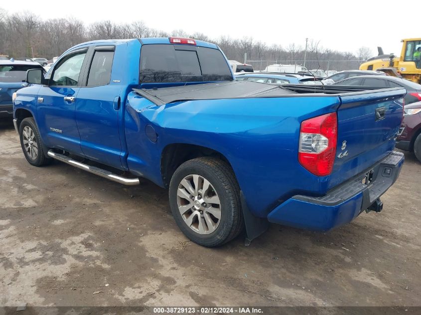 2017 Toyota Tundra Limited 5.7L V8 VIN: 5TFBY5F10HX650285 Lot: 38729123