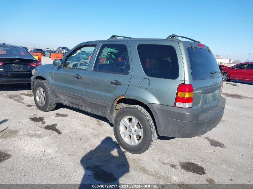 2006 Ford Escape Xlt/Xlt Sport VIN: 1FMCU03106KA83752 Lot: 38729217