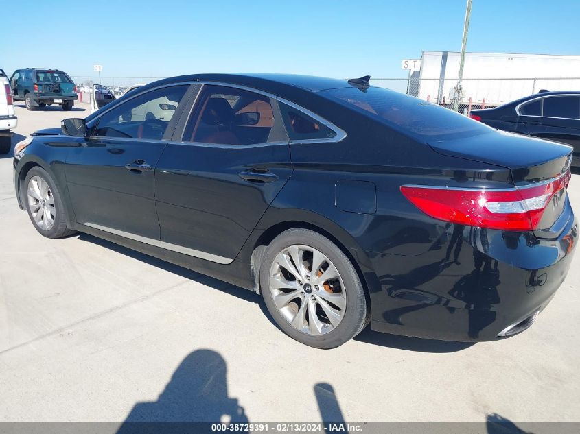 2013 Hyundai Azera VIN: KMHFG4JG3DA257044 Lot: 38729391