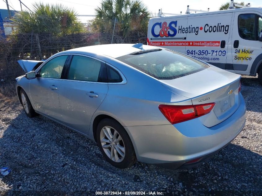 2017 Chevrolet Malibu 1Lt VIN: 1G1ZE5ST2HF163912 Lot: 38729434