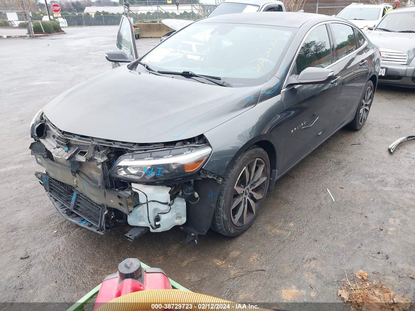 2016 CHEVROLET MALIBU 2LT - 1G1ZF5SX0GF316530