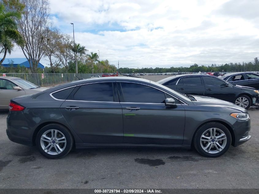 2018 Ford Fusion Se VIN: 3FA6P0HD3JR194835 Lot: 38729794