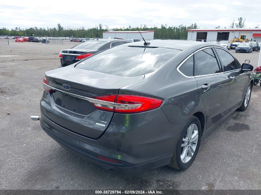 2018 Ford Fusion Se VIN: 3FA6P0HD3JR194835 Lot: 38729794