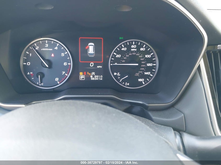 2021 SUBARU OUTBACK ONYX EDITION XT - 4S4BTGLD1M3194142