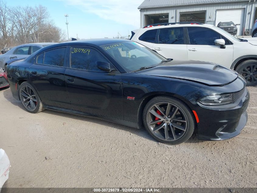 2017 Dodge Charger R/T Scat Pack Rwd VIN: 2C3CDXGJ8HH643605 Lot: 38729879