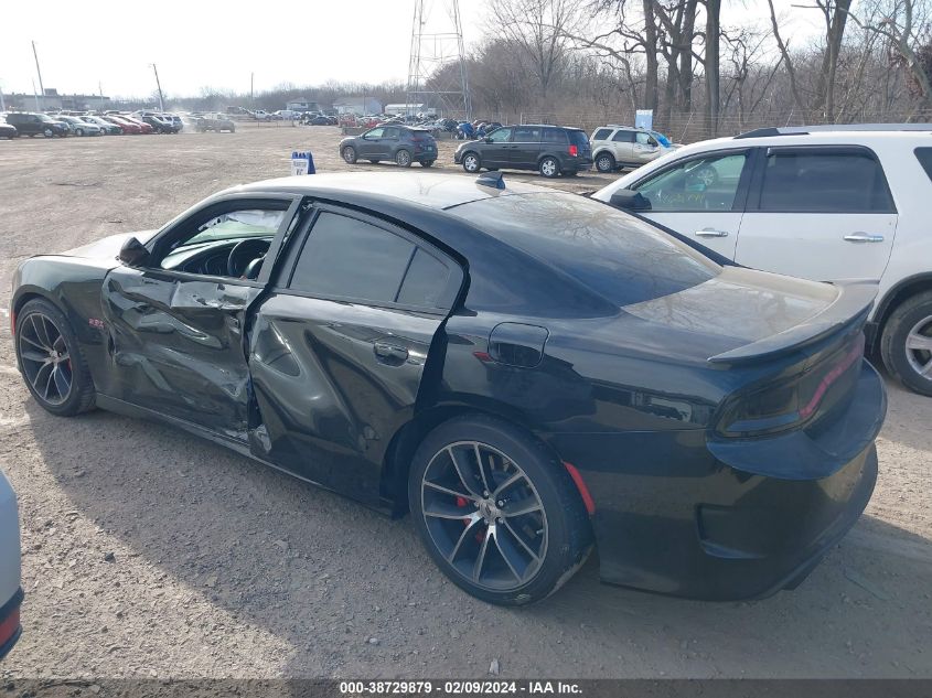 2017 Dodge Charger R/T Scat Pack Rwd VIN: 2C3CDXGJ8HH643605 Lot: 38729879