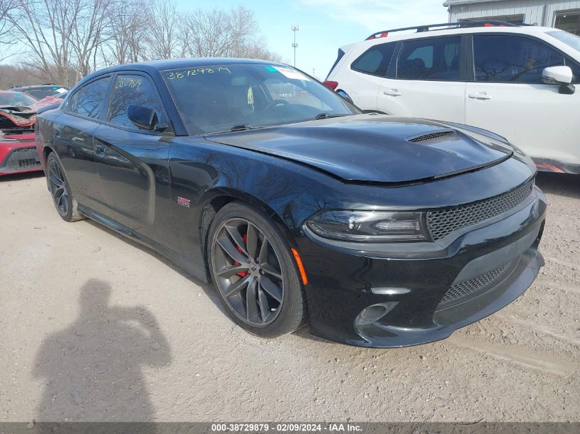 2017 Dodge Charger R/T Scat Pack Rwd VIN: 2C3CDXGJ8HH643605 Lot: 38729879