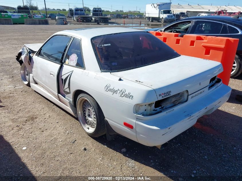 1993 Nissan 240Sx Se VIN: JN1MS34P5PW301121 Lot: 38729920