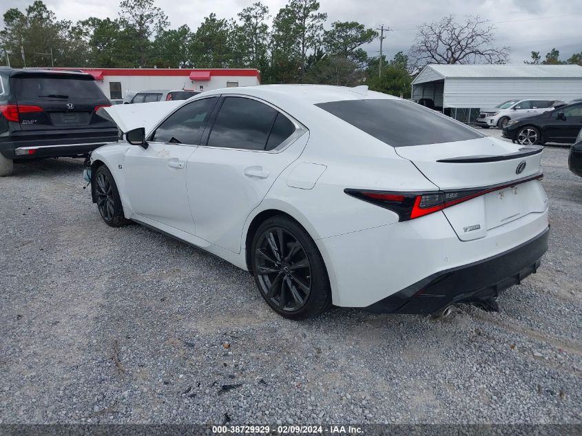 2021 Lexus Is 350 F-Sport VIN: JTHGZ1B25M5046388 Lot: 38729929