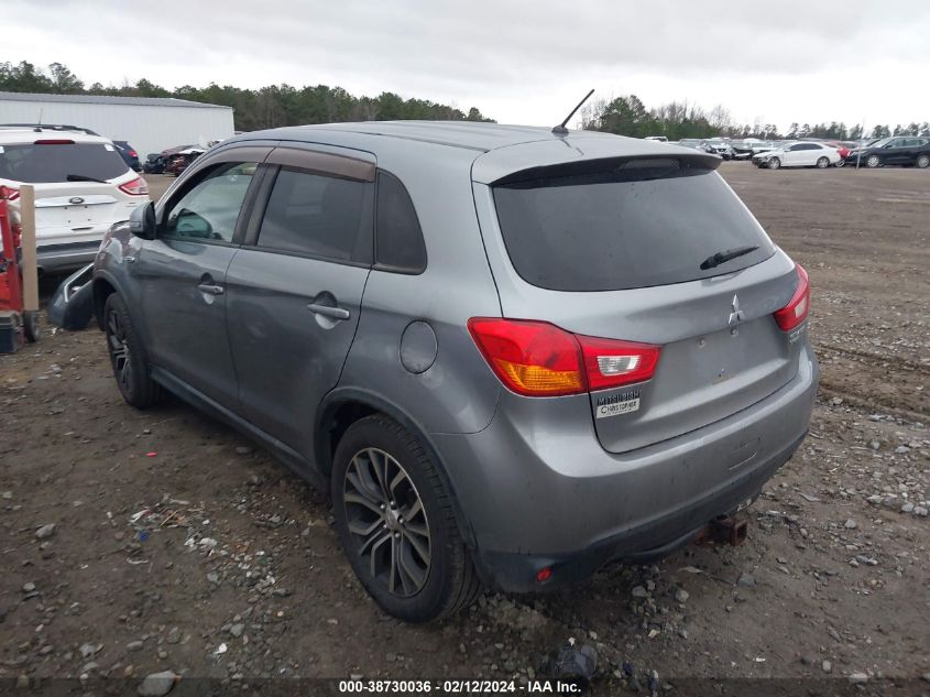 2016 Mitsubishi Outlander Sport 2.0 Es VIN: JA4AR3AU0GZ027650 Lot: 38730036