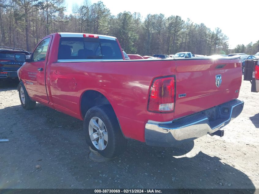 2012 Ram 1500 Slt VIN: 3C6JD6EP9CG165439 Lot: 38730069