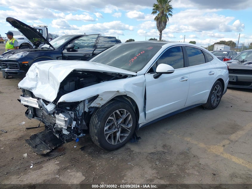 VIN 5NPEF4JA4MH098736 2021 HYUNDAI SONATA SEL