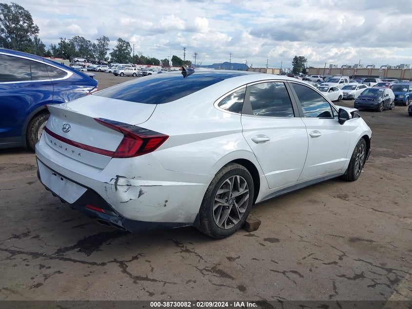 VIN 5NPEF4JA4MH098736 2021 HYUNDAI SONATA SEL