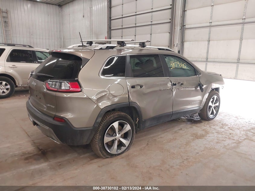 VIN 1C4PJMDX9LD620580 2020 JEEP CHEROKEE LIMITED