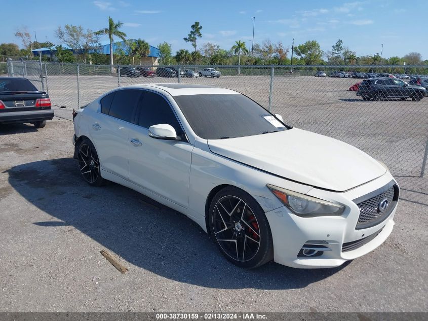 2015 Infiniti Q50 Premium VIN: JN1BV7AP8FM352858 Lot: 38730159