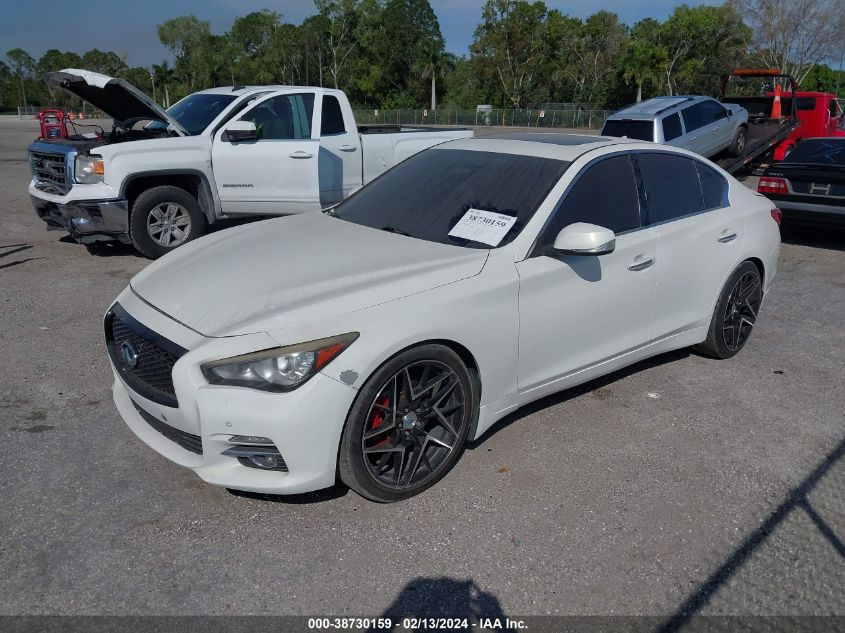 2015 Infiniti Q50 Premium VIN: JN1BV7AP8FM352858 Lot: 38730159