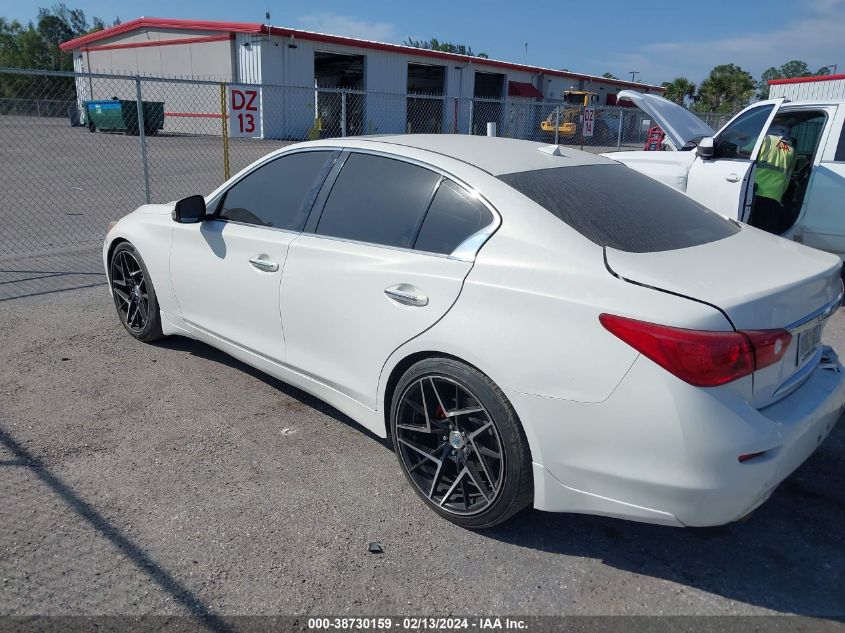 2015 Infiniti Q50 Premium VIN: JN1BV7AP8FM352858 Lot: 38730159