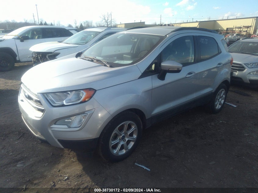 VIN MAJ3S2GE4KC297883 2019 FORD ECOSPORT SE