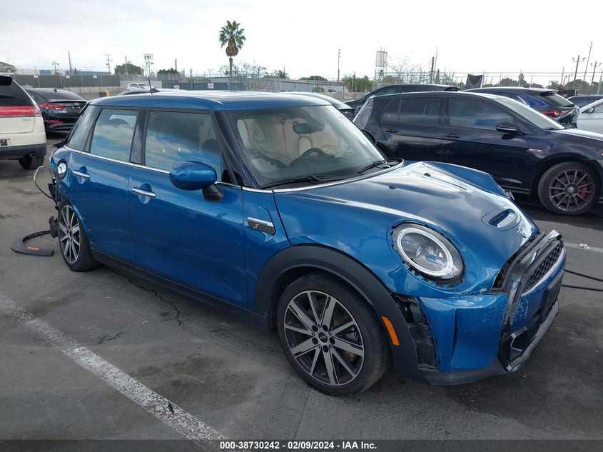 2022 Mini Hardtop Cooper S VIN: WMW53DK05N2R65043 Lot: 38730242